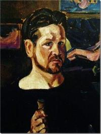 Portrait of Adrien Bas: Self-portrait
